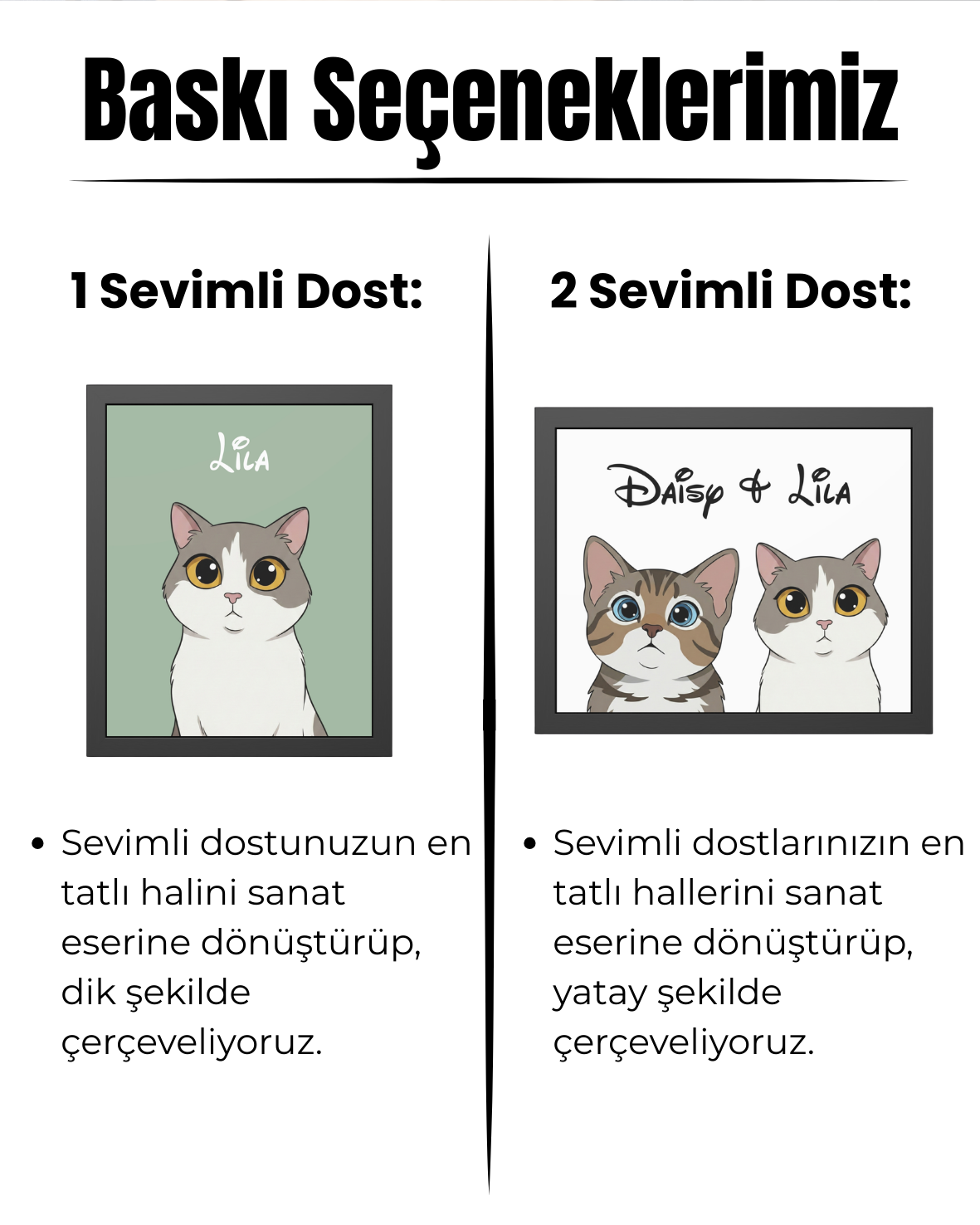 Kişiye Özel "Disney Kahramanı" Temalı Evcil Hayvan Tasarımlı Tablo